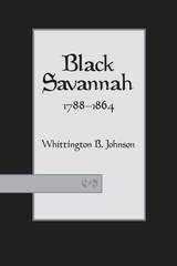 front cover of Black Savannah, 1788–1864