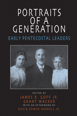 front cover of Portraits of a Generation