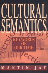 front cover of Cultural Semantics