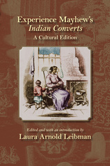 front cover of Experience Mayhew's Indian Converts