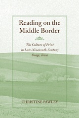 front cover of Reading on the Middle Border