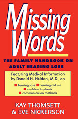front cover of Missing Words