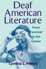 front cover of Deaf American Literature