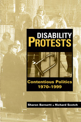 front cover of Disability Protests