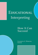 front cover of Educational Interpreting