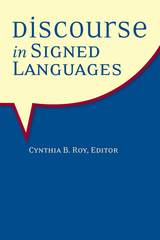 front cover of Discourse in Signed Languages
