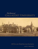 front cover of The History of Gallaudet University