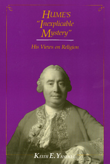front cover of Hume's Inexplicable Mystery