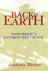 front cover of Back to Earth