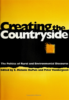 front cover of Creating The Countryside