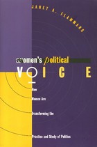 front cover of Women's Political Voice