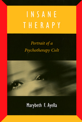 front cover of Insane Therapy