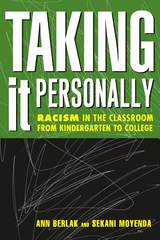 front cover of Taking It Personally