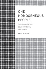 front cover of One Homogeneous People