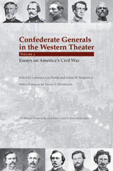 front cover of Confederate Generals in the Western Theater, Vol. 3