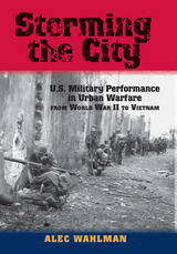 front cover of Storming the City