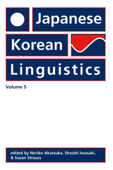 front cover of Japanese/Korean Linguistics, Volume 5