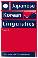 front cover of Japanese/Korean Linguistics, Volume 6