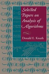 front cover of Selected Papers on Analysis of Algorithms