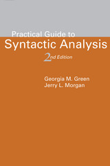 front cover of Practical Guide to Syntactic Analysis, 2nd Edition
