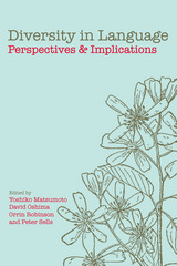 front cover of Diversity in Language