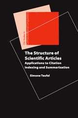 front cover of The Structure of Scientific Articles