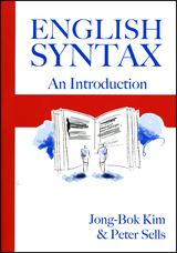front cover of English Syntax