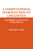 front cover of A Computational Introduction to Linguistics