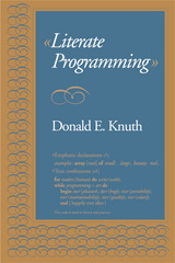 front cover of Literate Programming