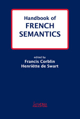 front cover of Handbook of French Semantics