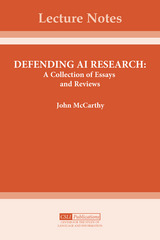 front cover of Defending AI Research