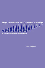 front cover of Logic, Convention, and Common Knowledge