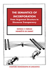front cover of The Semantics of Incorporation