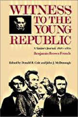 front cover of Witness to the Young Republic