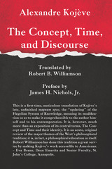 front cover of The Concept, Time, and Discourse