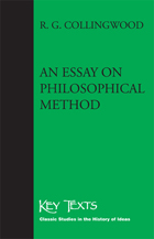 front cover of An Essay on Philosophical Method