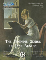 front cover of St. Austin Review, The Feminine Genius of Jane Austen, September/October 2018, Vol. 18, No. 5