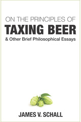 front cover of On the Principles of Taxing Beer