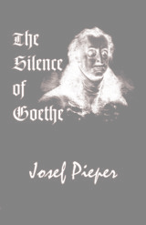 front cover of The Silence of Goethe