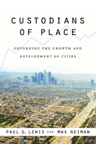 front cover of Custodians of Place