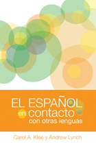 front cover of El español en contacto con otras lenguas