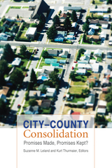 front cover of City–County Consolidation