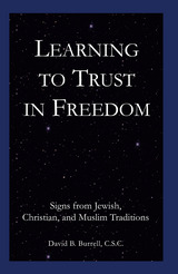 front cover of Learning to Trust in Freedom