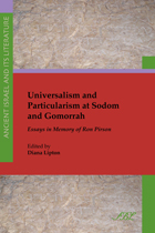 front cover of Universalism and Particularism at Sodom and Gomorrah
