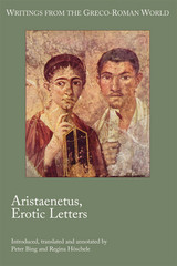 front cover of Aristaenetus, Erotic Letters