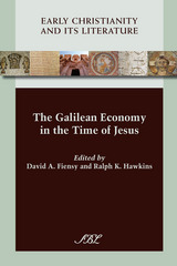 front cover of The Galilean Economy in the Time of Jesus