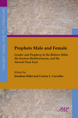 front cover of Prophets Male and Female