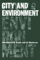 front cover of City and Environment