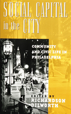 front cover of Social Capital in the City