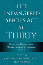front cover of The Endangered Species Act at Thirty